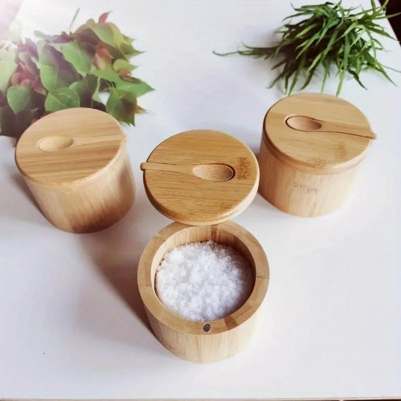 Wooden Spice Box