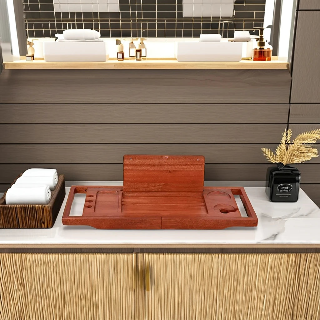 Bamboo Bathtub Tray