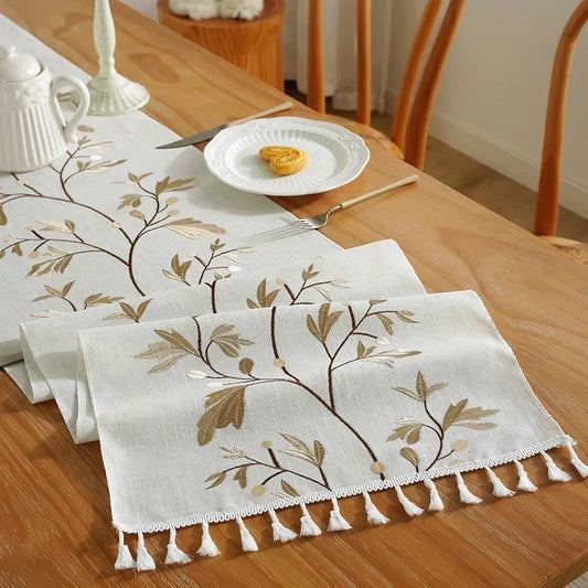 Cotton-Linen Table Runner