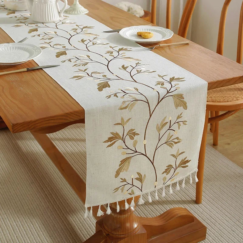 Cotton-Linen Table Runner