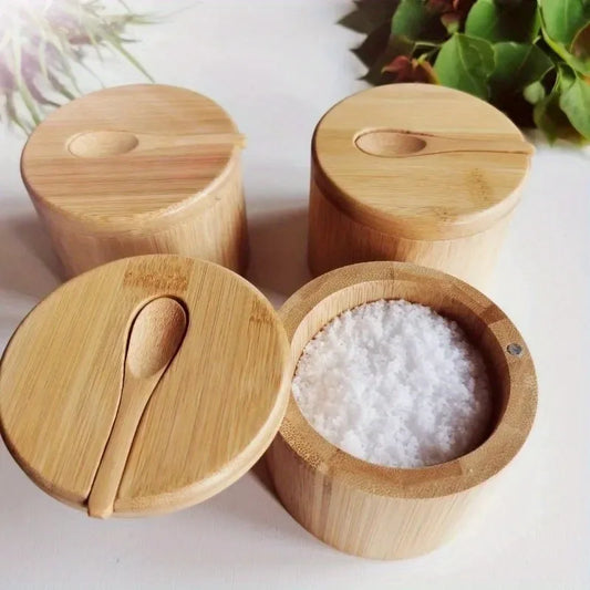 Wooden Spice Box