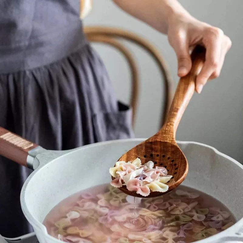 Wooden Kitchen Utensil Set