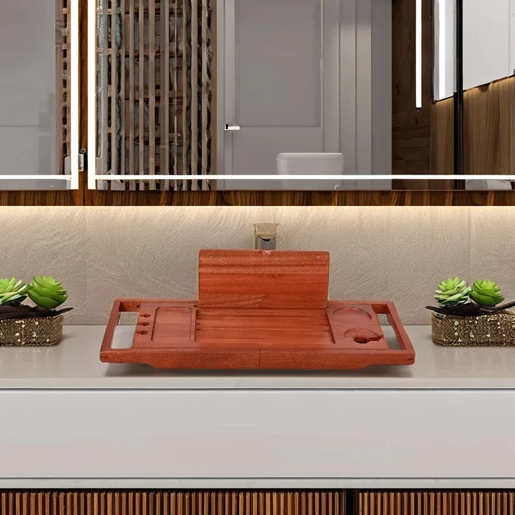 Bamboo Bathtub Tray